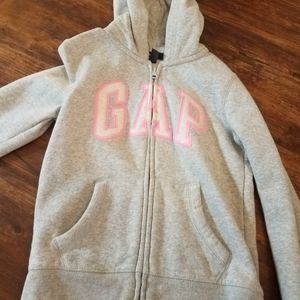 Girls Gap zip hoodie